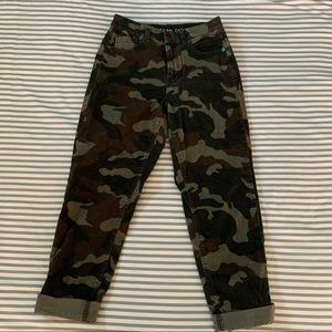 Camo corduroys